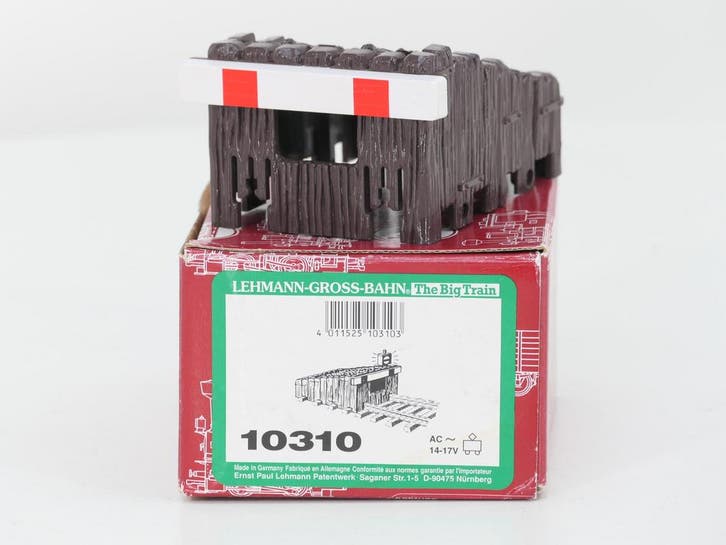 LGB 10310 Prellbock, Zonder Lantaarn! (Baan en Rails), Hobby en Vrije tijd, Modeltreinen | Overige schalen, Rails, Zo goed als nieuw