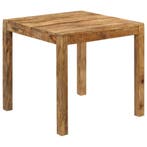 Massief Hout Eettafel | Tweedekansje | OP=OP, 50 tot 100 cm, Nieuw, Rechthoekig, Overige houtsoorten