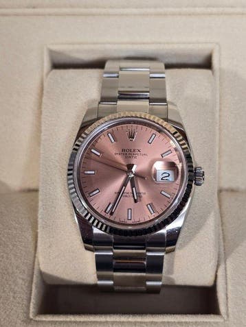 Rolex - Oyster Perpetual Date - 115234 - Unisex - 2016, Sieraden, Tassen en Uiterlijk, Horloges | Heren, Nieuw