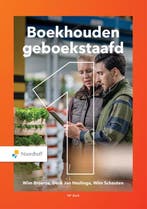 Boekhouden Geboekstaafd 1 9789001738280, Ophalen of Verzenden, Nieuw, Wim Broerse-Derk Jan Heslinga-Wim Schauten