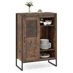 LIVSK Vloerkast - Ruime Opbergoplossing - Verstelbare Planke, Huis en Inrichting, Verzenden, Nieuw