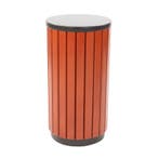 Afvalbak voor buiten, rond, 33L, Ophalen of Verzenden, Nieuw in verpakking, Overige typen