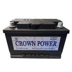 Crown Agm 80ah accu, Verzenden, Nieuw