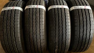 4x235-60-17 kumho zomer 2x6.5m 2x8m €70 per band 235 60 17, Ophalen, Gebruikt, 17 inch, 235 mm