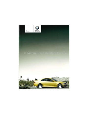 2004 BMW M3 BROCHURE NEDERLANDS, Nieuw, BMW, Author
