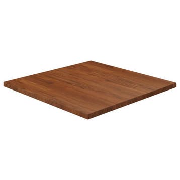 Massief Eiken Tafelblad Donkerbruin | Tweedekansje OP=OP, 50 tot 100 cm, Rustiek, Zo goed als nieuw, Tafelblad
