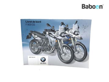Instructie Boek BMW F 800 GS 2008-2012 (F800GS 08) French, Verzenden, Gebruikt