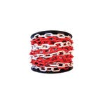 Afzetketting 6mm - Kunststof - Rood / wit - Per 5 meter, Ophalen of Verzenden, Nieuw