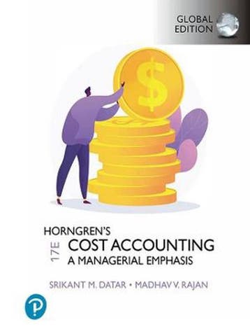 Horngrens Cost Accounting, Global Edition - Srikant Datar, Verzenden, Zo goed als nieuw, Srikant Datar