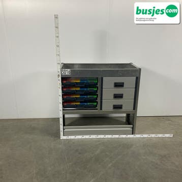Aluca bedrijfswageninrichting 1010x420x950mm (3016), Ophalen of Verzenden