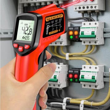 Infrarood Thermometer -50°C tot 400°C – Laser Temp Meter, Verzenden, Nieuw