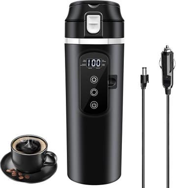 Auto waterkoker 400ml | RVS | Retourdeal 52% Korting, Ophalen of Verzenden, Gebruikt