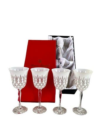 Bruno Evrard - Wijnglas (4) - Kristal, Glas