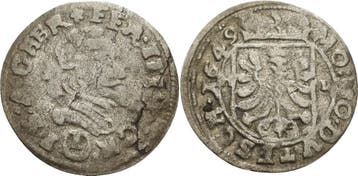 Kreuzer 1649, Habsburg Ferdinand Iii (1625) 1637-1657, Verzenden