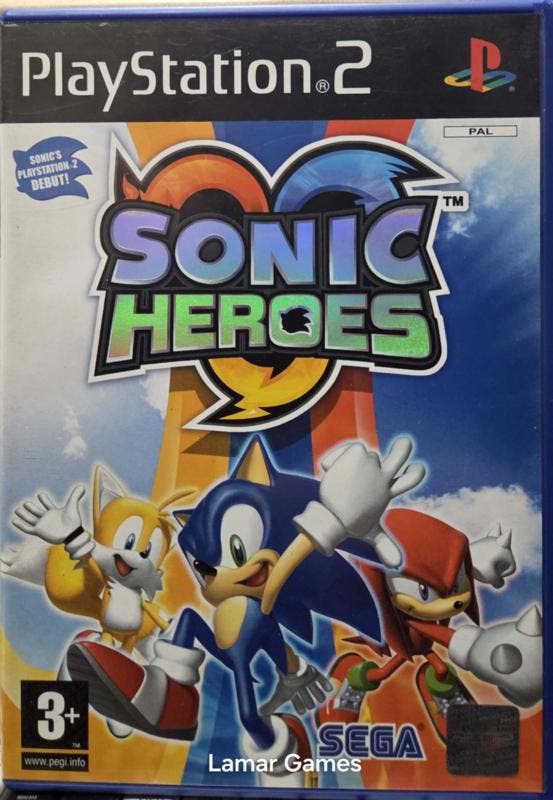 Sonic Heroes (ps2 tweedehands game), Spelcomputers en Games, Games | Sony PlayStation 2, Zo goed als nieuw, Ophalen of Verzenden