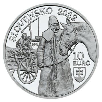 Slowakije 10 Euro Kovaica 2022, Verzenden