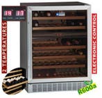 Wijnkast vitrine | 38 flessen HorecaTraders, Verzenden, Nieuw in verpakking