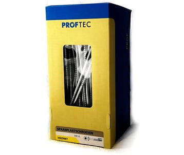 Proftec spaanplaatschroef 6.0x180 TX-25 (100), Verzenden, Nieuw