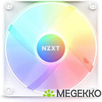 NZXT F120 Core - 120mm RGB Fan - Single - White, Computers en Software, Computerkoelers, Verzenden, Nieuw