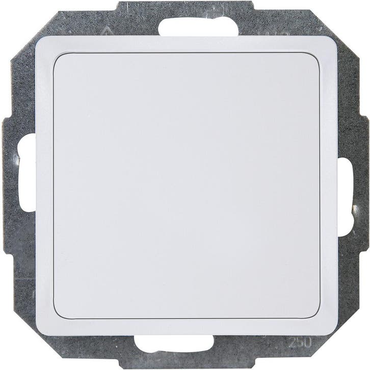 KOPP - Blindplaat - Paris HK05 - Arctic Glans Wit, Doe-het-zelf en Verbouw, Elektra en Kabels, Nieuw, Ophalen of Verzenden