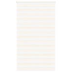 vidaXL Zebra rolgordijn 135x200 cm stofbreedte 130,9 cm, Verzenden, Nieuw, Beige