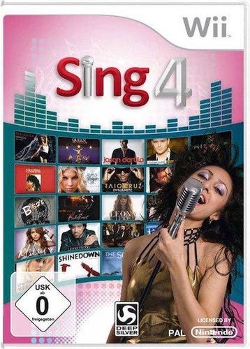 Sing 4 (Wii Games), Ophalen of Verzenden, Zo goed als nieuw