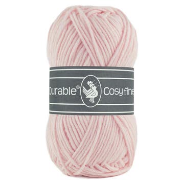 Durable Cosy Fine - 203 light pink - Katoen/Acryl Garen, Ophalen of Verzenden, Nieuw