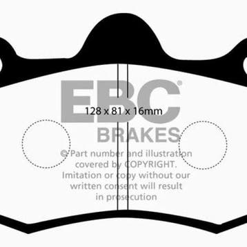 EBC 10+ Lotus Evora 3.5 Redstuff Front Brake Pads, Ophalen of Verzenden, Nieuw