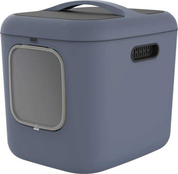 Kattenbak Rotho My Pet Biala XL Blauw Gerecycled plastic..., Verzenden, Nieuw