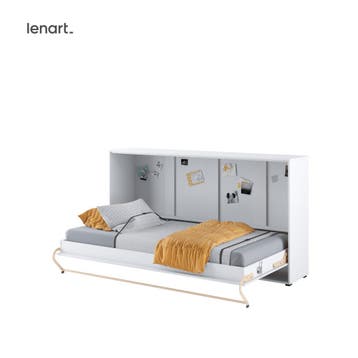 Lenart Concept Pro Horizontaal Opklapbed 90x200 - Hoogglans, Nieuw