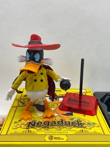 Disney - Darkwing - Action Figure Négaduck Darkwing Duck, Verzamelen, Disney, Nieuw