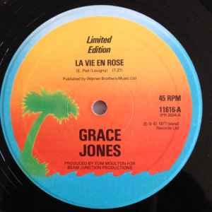 12 inch gebruikt - Grace Jones - La Vie En Rose, Cd's en Dvd's, Vinyl Singles, Verzenden, Zo goed als nieuw, 12 inch, Pop