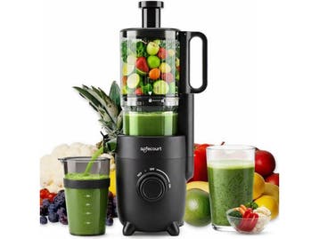 Safecourt Kitchen Slow Juicer - krachtige motor [Pre-cutter, Verzenden, Nieuw