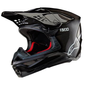 Alpinestars Supertech S-M10 Solid Helm Ece 22.06 Zwart, Motoren, XXL, Nieuw met kaartje, Overige merken, Heren