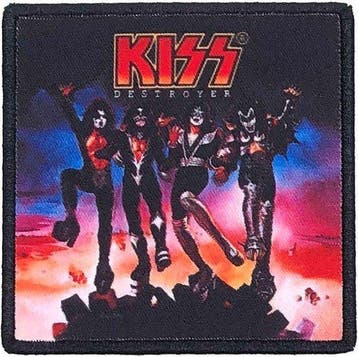 KISS - Destroyer - patch officiële merchandise, Ophalen of Verzenden, Nieuw, Overige typen