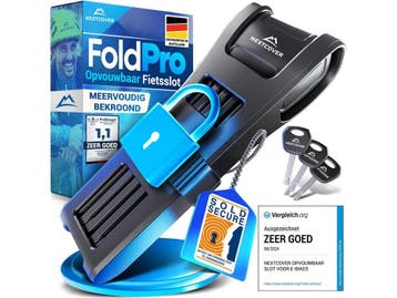 Nextcover Vouwslot 100cm FoldOne Pro - Fietsslot -, Verzenden, Nieuw