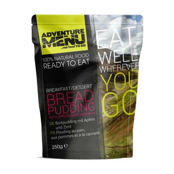 Broodpudding met Appels en Kaneel - Adventure Menu, Diversen