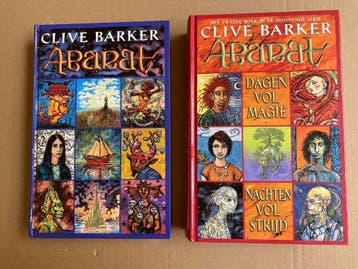 Clive Barker - Abarat deel 1 en 2 -mooie kleurenillustraties, Boeken, Verzenden, Zo goed als nieuw