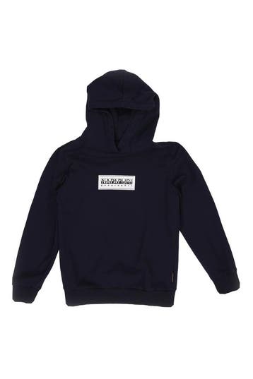 Napapijri Hoodie in maat 140 Zwart, Kleding | Heren, Truien en Vesten, Verzenden, Gedragen, Zwart, Napapijri