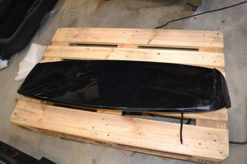 Achterklep Spoiler XC90 2016 - 2024 31383057, Auto-onderdelen, Gebruikt, Achterklep, Ophalen of Verzenden, Volvo