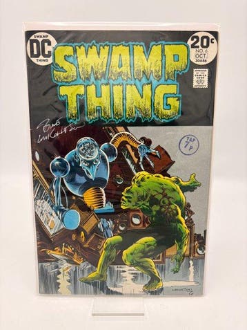Swamp Thing #6 - Signed by Bernie Wrightson - 1 Signed comic, Nieuw