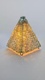 Lamp - Glas, Metaal - Handgemaakte glas - MCM Pyramid Glass