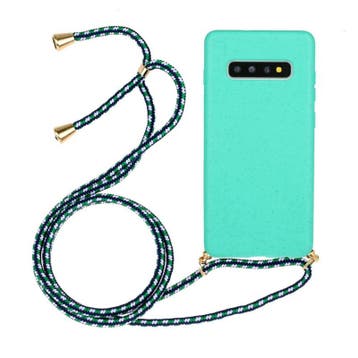 Galaxy S10 Crossbody TPU Hoesje met Koord Mint, Ophalen of Verzenden, Nieuw