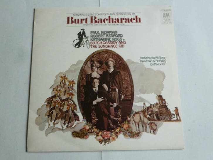 Burt Bacharach - Butch Cassidy and the Sundance Kid (LP) aml, Cd's en Dvd's, Vinyl | Filmmuziek en Soundtracks, Zo goed als nieuw