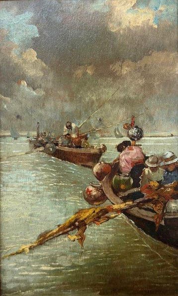Dario Galimberti (1881–1966) - Vita in laguna
