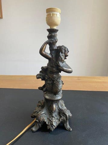 Lamp - Gepatineerd spelter (zinklegering) - Mythologische