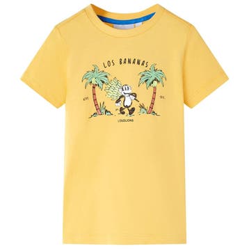 vidaXL Kindershirt 104 lichtokerkleurig, Verzenden, Nieuw