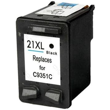 Huismerk HP 21XL cartridge zwart, Verzenden, Nieuw, Huismerk