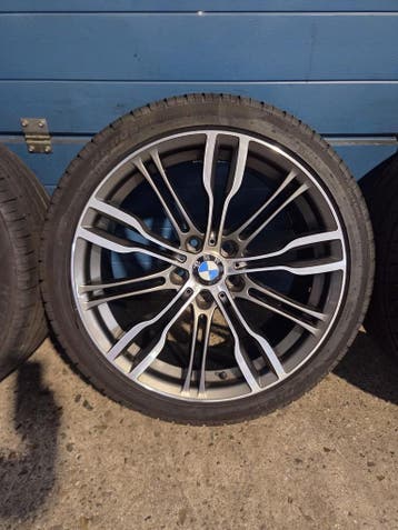 BMW 5 Serie F10 F11 - 19 inch zomer breedset, Banden en Velgen, Personenwagen, Zomerbanden, Ophalen