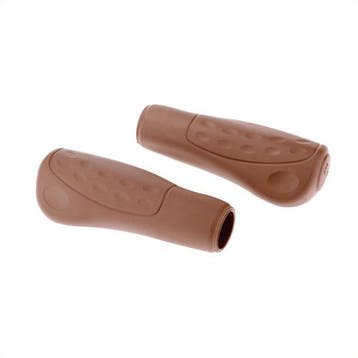 Westphal handvatten Ellipsis. 122mm bruin met softgrip, Verzenden, Nieuw, Westphal